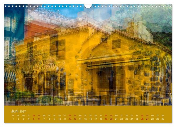 Produktbild: Architektur der Kanaren - Fotografie trifft Impressionismus (Wandkalender 2027 DIN A3 quer), CALVENDO Monatskalender