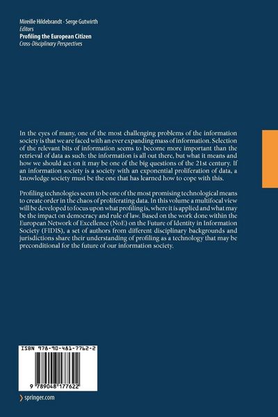 Produktbild: Profiling the European Citizen