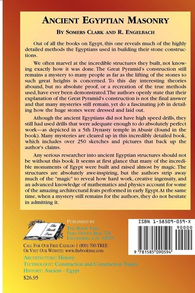 Produktbild: Ancient Egyptian Masonry