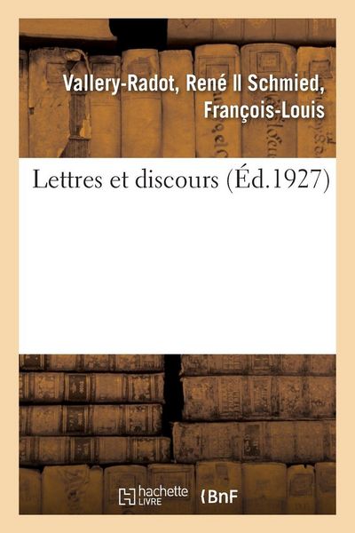 Produktbild: Lettres et discours