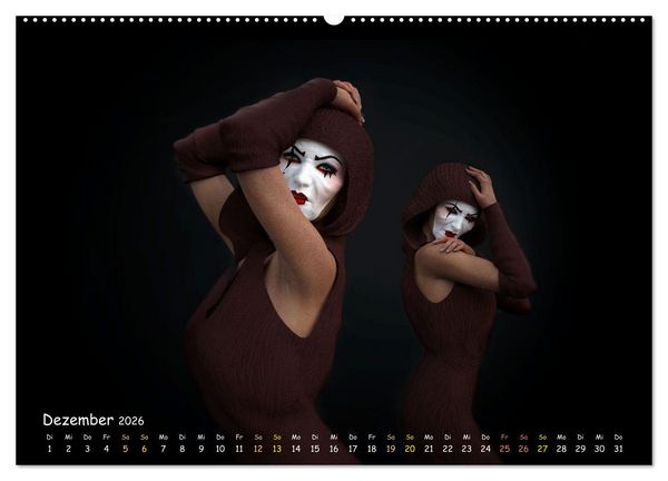Produktbild: Sch&ouml;ne Scheinwelt (Wandkalender 2026 DIN A2 quer), CALVENDO Monatskalender