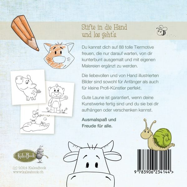 Produktbild: Der gro&szlig;e Ausmal-Spa&szlig; (Tiere)