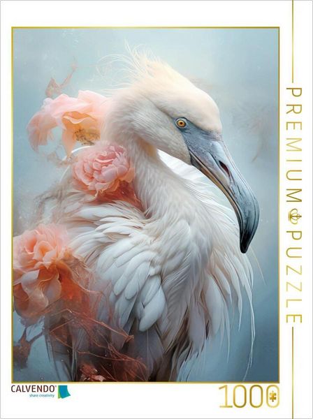 CALVENDO Puzzle Tierportraits Malerei | 1000 Teile Lege-Größe 64x48cm Foto-Puzzle für glückliche Stunden