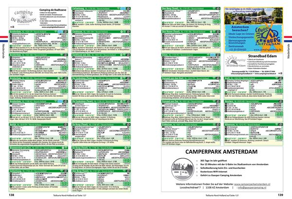 Produktbild: ACSI Campingf&uuml;hrer Europa 2024