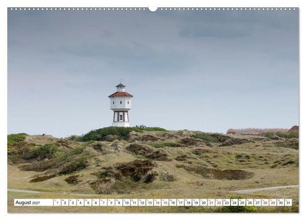 Produktbild: Langeoog - Momente einer Reise (hochwertiger Premium Wandkalender 2027 DIN A2 quer), Kunstdruck in Hochglanz