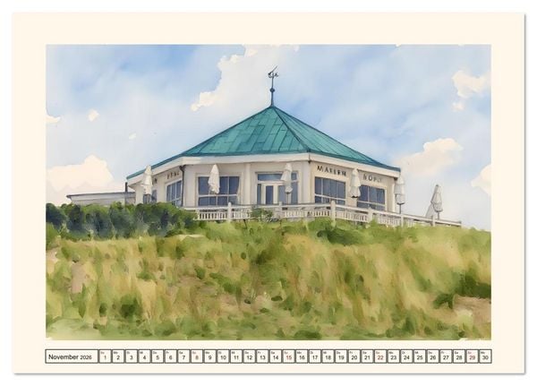 Produktbild: Reise durch Ostfriesland (Tischkalender 2026 DIN A5 quer), CALVENDO Monatskalender