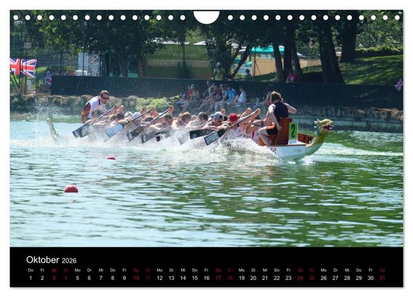 Produktbild: Drachenboot - MissionRome (Wandkalender 2026 DIN A4 quer), CALVENDO Monatskalender