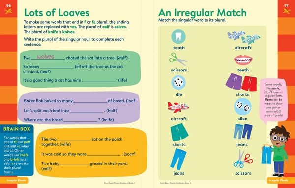 Produktbild: Brain Quest Phonics Workbook: Grade 2