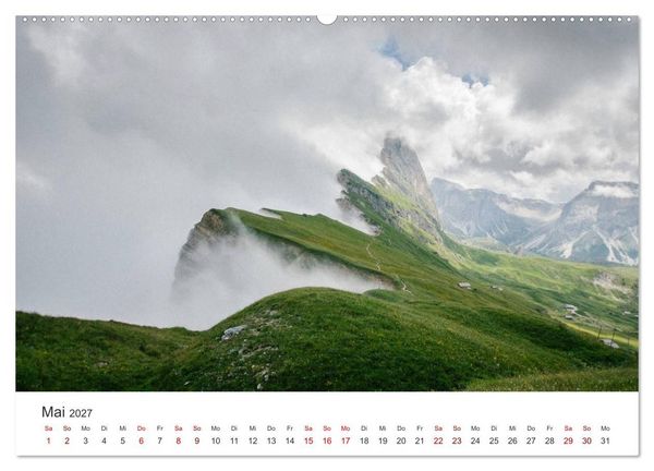 Produktbild: S&uuml;dtirol - Das n&ouml;rdliche Italien. (Wandkalender 2027 DIN A2 quer), CALVENDO Monatskalender