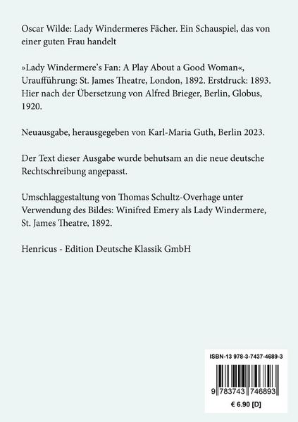Produktbild: Lady Windermeres F&auml;cher