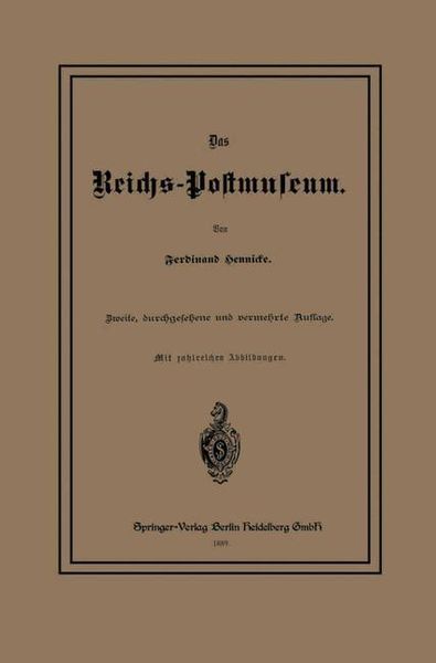 Produktbild: Das Reichs-Postmuseum
