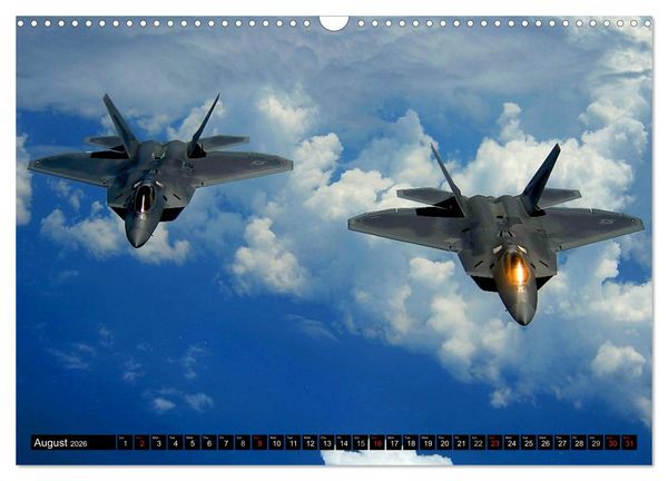 Produktbild: U.S. Aircraft - Fighting Jets (Wall Calendar 2026 DIN A3 landscape), CALVENDO 12 Month Wall Calendar