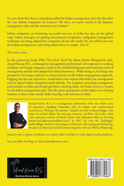 Produktbild: What They Don't Teach You About Indian Management Style