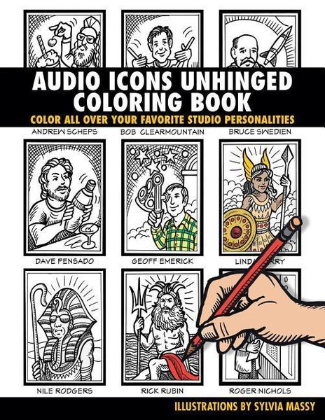 Produktbild: Audio Icons Unhinged Coloring Book