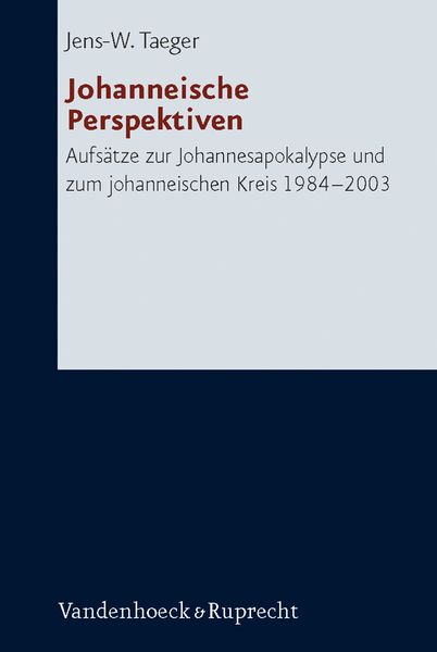 Produktbild: Johanneische Perspektiven