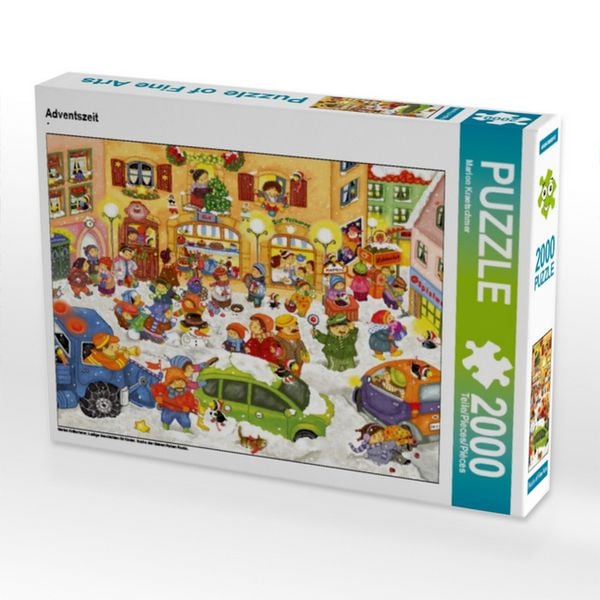 CALVENDO Puzzle Adventszeit | 2000 Teile Lege-Größe 90x67cm Foto-Puzzle für glückliche Stunden