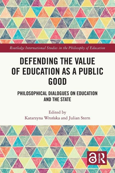 Produktbild: Defending the Value of Education as a Public Good