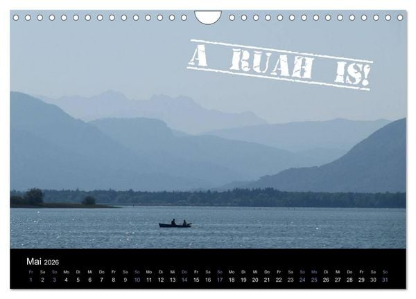 Produktbild: Baierische Lebensweisheiten (Wandkalender 2026 DIN A4 quer), CALVENDO Monatskalender