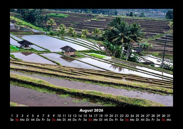 Produktbild: Indonesien 2026 Fotokalender DIN A3