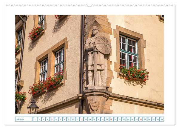 Produktbild: Sigmaringen - h&uuml;bsche Kleinstadt an der Donau (Wandkalender 2026 DIN A2 quer), CALVENDO Monatskalender