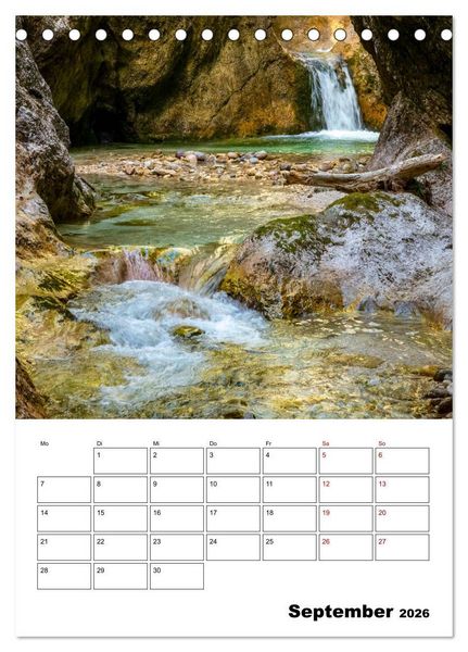 Produktbild: Mein Berchtesgadener Land (Tischkalender 2026 DIN A5 hoch), CALVENDO Monatskalender