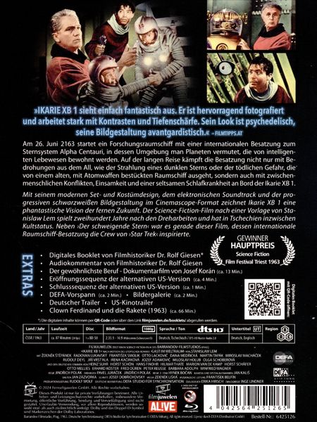 Produktbild: Ikarie XB 1 (1963) (Filmjuwelen / DEFA Science Fiction)