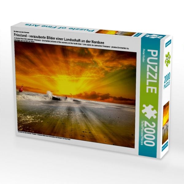 Ein Motiv aus dem Kalender Friesland - verzauberte BIlder einer Landschaft an der Nordsee (Puzzle)