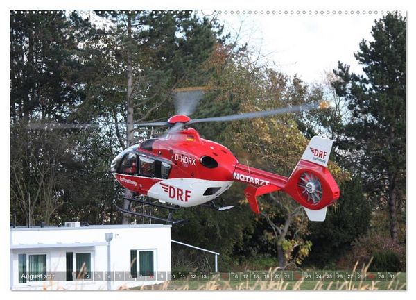 Produktbild: Helikopter in der Luft (hochwertiger Premium Wandkalender 2027 DIN A2 quer), Kunstdruck in Hochglanz