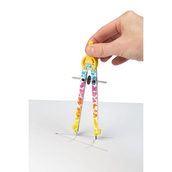 Produktbild: Idena Zirkel mit Ersatzminen Style Bubbles