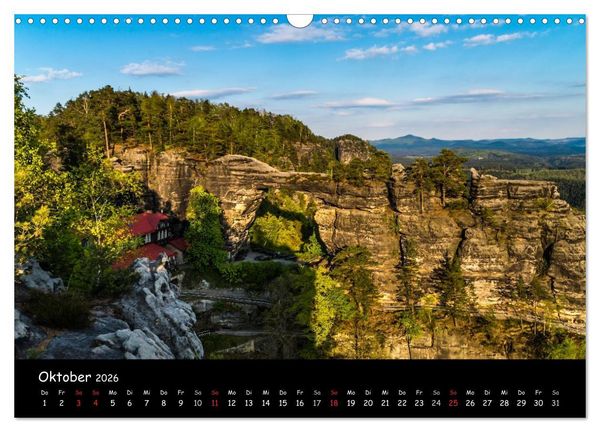 Produktbild: Wandern in Europa (Wandkalender 2026 DIN A3 quer), CALVENDO Monatskalender