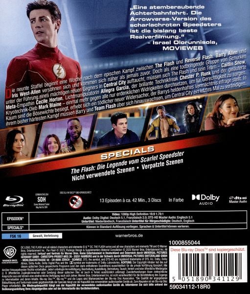The Flash - Staffel 9 [3 BRs]