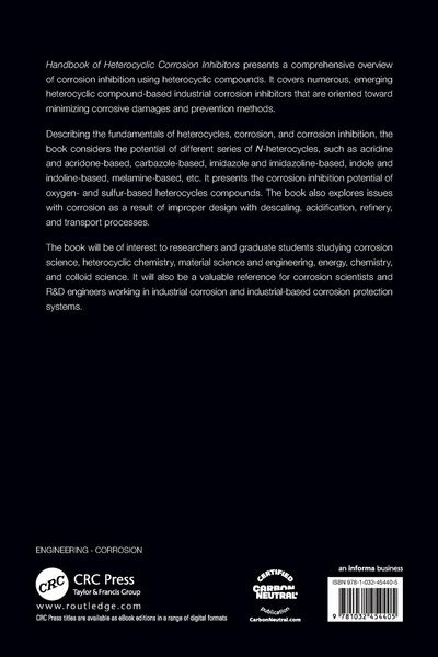 Produktbild: Handbook of Heterocyclic Corrosion Inhibitors