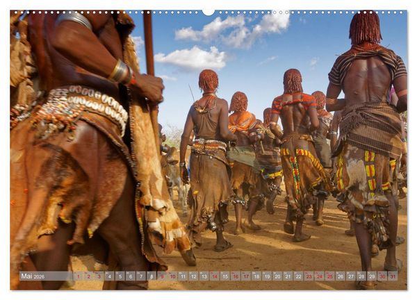 Produktbild: neunziggrad photoart: &auml;thiopien von nord nach s&uuml;d (hochwertiger Premium Wandkalender 2026 DIN A2 quer), Kunstdruck in Hochglanz