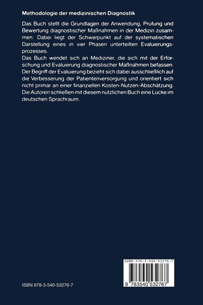 Produktbild: Methodologie der medizinischen Diagnostik