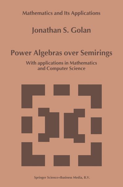 Produktbild: Power Algebras over Semirings
