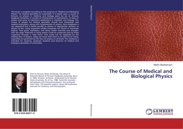 Produktbild: The Course of Medical and Biological Physics
