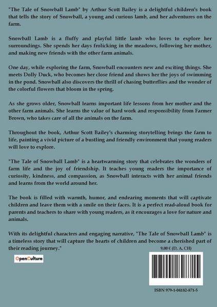 Produktbild: The Tale of Snowball Lamb