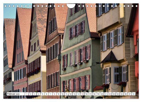 Produktbild: Dinkelsb&uuml;hl - Ansichtssache (Wandkalender 2026 DIN A4 quer), CALVENDO Monatskalender