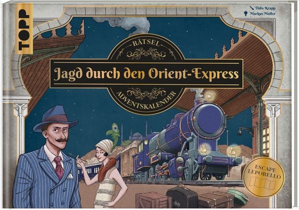 Jagd durch den Orient-Express – Rätsel-Adventskalender