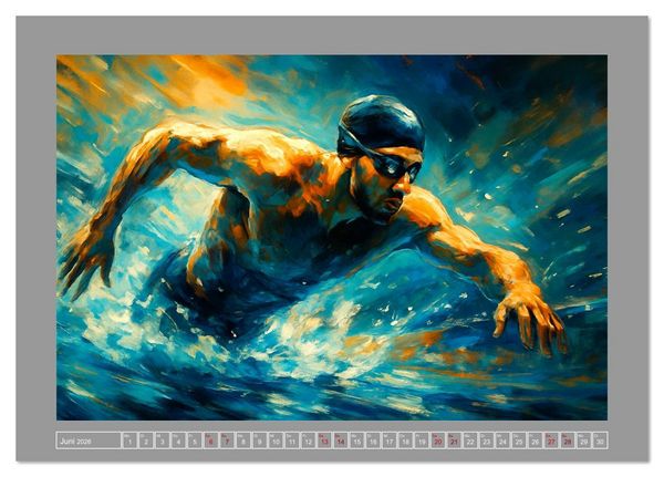 Produktbild: motionART Der Augenblick z&auml;hlt (Tischkalender 2026 DIN A5 quer), CALVENDO Monatskalender