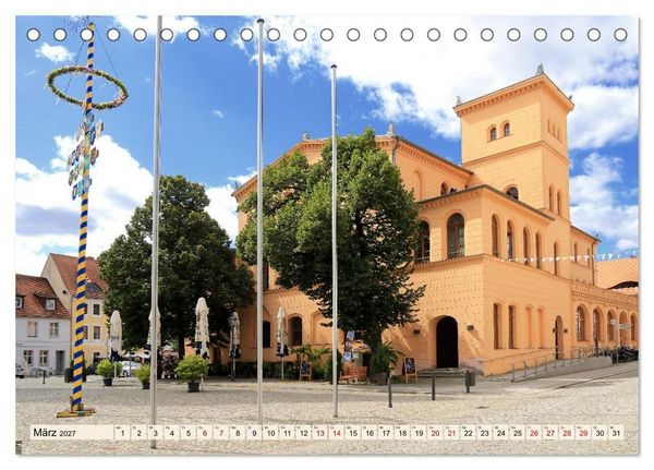 Produktbild: Luckau - Perle der Niederlausitz (Tischkalender 2027 DIN A5 quer), CALVENDO Monatskalender
