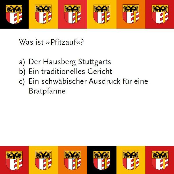 Produktbild: Schwaben-Quiz (Neuauflage)