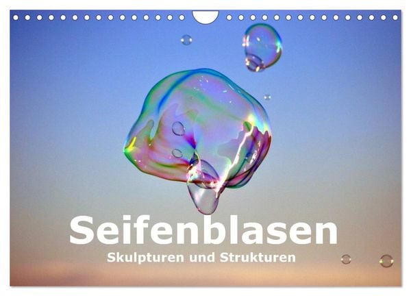 Produktbild: Seifenblasen Skulpturen und Strukturen (Wandkalender 2026 DIN A4 quer), CALVENDO Monatskalender