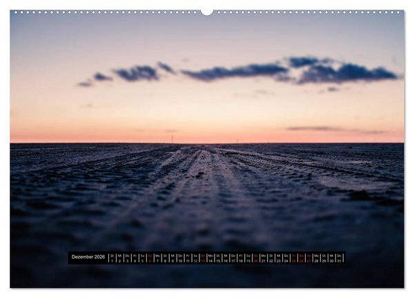 Produktbild: Abendlicht &uuml;ber der Nordsee (Wandkalender 2026 DIN A2 quer), CALVENDO Monatskalender