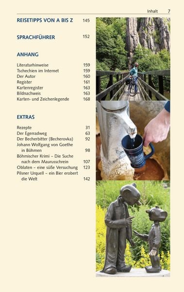 Produktbild: TRESCHER Reisef&uuml;hrer B&ouml;hmisches B&auml;derdreieck
