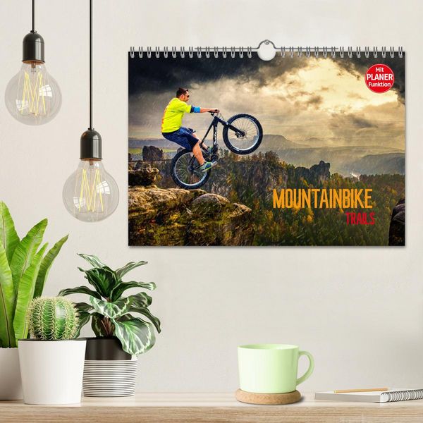 Produktbild: Mountainbike Trails (Wandkalender 2026 DIN A4 quer), CALVENDO Monatskalender