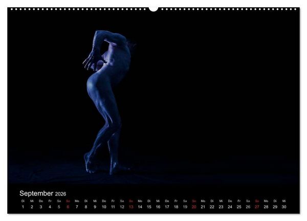 Produktbild: M&Auml;NNER - AKTE ZWISCHEN KRAFT UND SINNLICHKEIT (hochwertiger Premium Wandkalender 2026 DIN A2 quer), Kunstdruck in Hochglanz