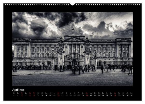 Produktbild: London-Bilder (Wandkalender 2026 DIN A2 quer), CALVENDO Monatskalender