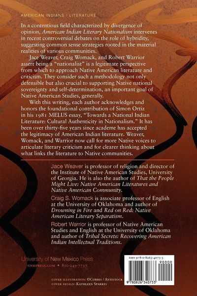 Produktbild: American Indian Literary Nationalism