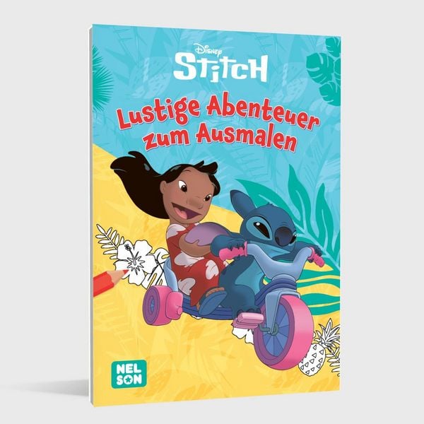 Produktbild: Disney Kreative Besch&auml;ftigung: Stitch: Lustige Abenteuer zum Ausmalen